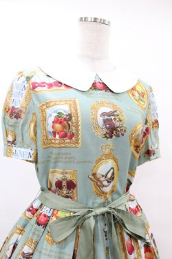 画像4: Jane Marple / Anniversaryフレームのコレットワンピース  ミント H-25-07-15-1020-JM-OP-KB-ZH