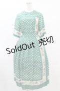 Jane Marple / Polka dots parade Colette dress M グリーン H-25-07-15-1022-JM-OP-ET-ZH