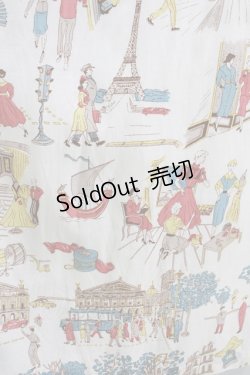 画像4: Jane Marple Dans Le Salon / Good old Paris 40'sドレス  オフホワイト H-25-07-16-003-JM-SK-KB-ZH