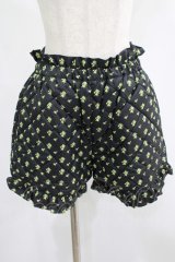 Candy Stripper / TINY ROSE QUILTING SHORTS 2 ブラック H-25-07-16-043-PU-PA-KB-ZH