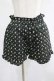 画像1: Candy Stripper / TINY ROSE QUILTING SHORTS 2 ブラック H-25-07-16-043-PU-PA-KB-ZH (1)
