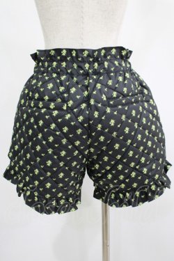 画像3: Candy Stripper / TINY ROSE QUILTING SHORTS 2 ブラック H-25-07-16-043-PU-PA-KB-ZH
