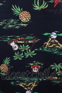 画像4: Candy Stripper / CANDY ISLAND HALF PANTS  ブラック H-25-07-16-045-PU-PA-KB-ZH