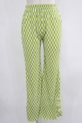 Candy Stripper / EASY FLARE CHINA PANTS  ライトグリーン H-25-07-16-046-PU-PA-KB-ZH