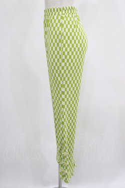 画像2: Candy Stripper / EASY FLARE CHINA PANTS  ライトグリーン H-25-07-16-046-PU-PA-KB-ZH