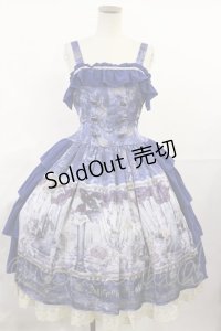 ALICE and the PIRATES / 不思議な奇術師と魔法の夜柄ジャンパースカートI Free ブルー H-25-07-16-1001-PA-OP-NS-ZH