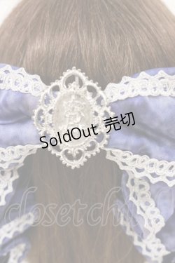 画像2: ALICE and the PIRATES / 不思議な奇術師と魔法の夜柄バレッタ  ブルー H-25-07-16-1041-PA-AC-NS-ZH
