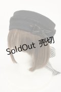 ALICE and the PIRATES / マリーニセーラーハット  ブラック H-25-07-16-1043-PA-AC-NS-ZH