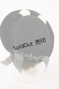 画像2: ALICE and the PIRATES / マリオネットミニボーラーHat  ブラック H-25-07-16-1044-PA-AC-NS-ZH