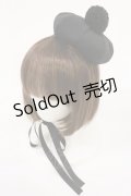 ALICE and the PIRATES / JOKERポンポンミニベレー  ブラック H-25-07-16-1046-PA-AC-NS-ZH