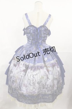 画像3: ALICE and the PIRATES / 不思議な奇術師と魔法の夜柄ジャンパースカートI Free ブルー H-25-07-16-1001-PA-OP-NS-ZH
