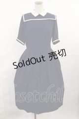 Fi.n.t / クレリックマリンワンピース Free NAVY H-25-07-16-1013-CA-OP-NS-ZH