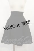 Fi.n.t / バックレースアップフレアースカート Free BLACK H-25-07-16-1016-CA-SK-NS-ZH
