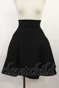 Fi.n.t / バックレースアップフレアースカート Free BLACK H-25-07-16-1016-CA-SK-NS-ZH