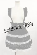 DearMyLove / レースチェックティアードサススカート S ブラック H-25-07-16-1018-EL-SK-NS-ZH