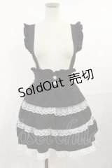 DearMyLove / レースチェックティアードサススカート S ブラック H-25-07-16-1018-EL-SK-NS-ZH