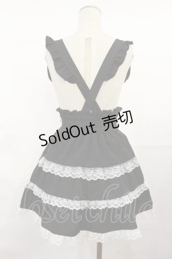 画像2: DearMyLove / レースチェックティアードサススカート S ブラック H-25-07-16-1018-EL-SK-NS-ZH