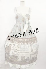 ALICE and the PIRATES / Le petit fleuriste〜永遠の花束とあなたを待つ時間〜柄ジャンパースカートII Free グレイッシュグリーン H-25-07-16-1002-PA-OP-NS-ZH
