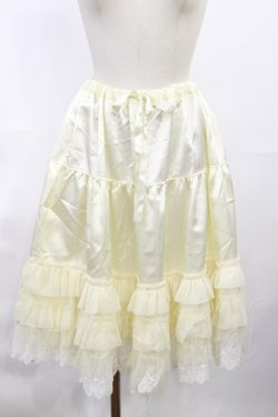 画像1: BABY,THE STARS SHINE BRIGHT / レースフリルペチコート Free アイボリー H-25-07-16-1024-BA-SK-NS-ZH