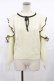 画像1: Fi.n.t / 配色フリル使いケーブルニットプルオーバー Free OFF WHITE H-25-07-16-1027-CA-TO-NS-ZH (1)