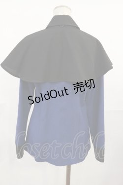 画像3: MIHO MATSUDA / ブラウス・アクラ S ブルー/ブラック H-25-07-16-1029-GO-BL-NS-ZH
