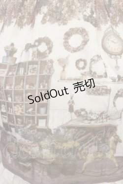 画像4: ALICE and the PIRATES / Le petit fleuriste〜永遠の花束とあなたを待つ時間〜柄ジャンパースカートII Free グレイッシュグリーン H-25-07-16-1002-PA-OP-NS-ZH
