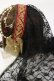 画像2: ALICE and the PIRATES / FORTUNE TELLER ヴェール  ブラック H-25-07-16-1035-PA-AC-NS-ZH (2)
