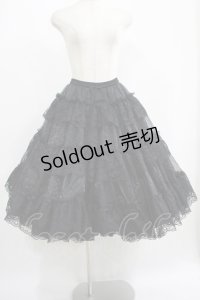 OZZ ANGELO / ロングレースパニエ  ブラック H-25-07-16-054-OO-SK-KB-ZH