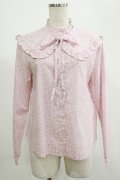 Jane Marple Dans Le Salon / D’anjo coast cape blouse  ピンク H-25-07-16-058-JM-BL-KB-ZH