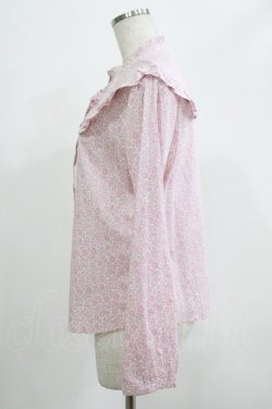 画像2: Jane Marple Dans Le Salon / D’anjo coast cape blouse  ピンク H-25-07-16-058-JM-BL-KB-ZH