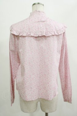 画像3: Jane Marple Dans Le Salon / D’anjo coast cape blouse  ピンク H-25-07-16-058-JM-BL-KB-ZH