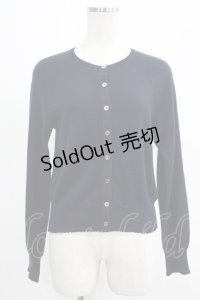 Jane Marple / ウールラウンドカーディガン  ネイビー H-25-07-16-061-JM-TO-KB-ZH