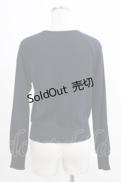 画像3: Jane Marple / ウールラウンドカーディガン  ネイビー H-25-07-16-061-JM-TO-KB-ZH