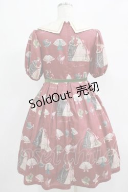 画像3: Leur Getter / Brilliant Lady袖付ワンピース M ワイン H-25-07-16-007-LU-OP-KB-ZH