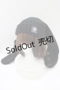 REFLEM / うさ耳ニット帽  ブラック H-25-07-16-069-PU-AC-KB-ZH