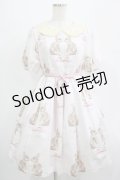 Leur Getter / Twin Rabbit袖付ワンピース M さくらピンク H-25-07-16-009-LU-OP-KB-ZH