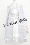 Ying Luo Fu（海外ロリータブランド） / ミリタリーワンピースセット XL サックス H-25-07-17-001-PU-OP-NS-ZH