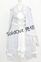 Ying Luo Fu（海外ロリータブランド） / ミリタリーワンピースセット XL サックス H-25-07-17-001-PU-OP-NS-ZH