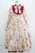 PINK HOUSE / PINK HOUSE×misako aoki/Animal Happy Jamプリントワンピース Free ピンク H-25-07-17-004-LO-OP-NS-ZH