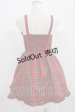 画像3: Jamie エーエヌケー / はしごリボンドーリージャンパースカート M レッド H-25-07-17-031-LO-OP-NS-ZH