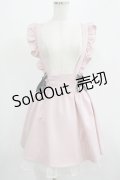 Ank Rouge / ロゴリボンサス付きスカート M ピンク H-25-07-17-032-CA-SK-NS-ZH