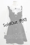 Secret Honey / レースラッフルワンピース Free ブラック H-25-07-17-035-CA-OP-NS-ZH