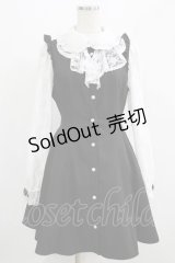 Secret Honey / レースラッフルワンピース Free ブラック H-25-07-17-035-CA-OP-NS-ZH
