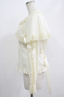画像2: metamorphose / ケープ付き丸襟ブラウス サイズ1 生成り H-25-07-17-047-ME-BL-NS-ZH