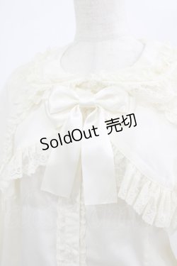 画像4: metamorphose / ケープ付き丸襟ブラウス サイズ1 生成り H-25-07-17-047-ME-BL-NS-ZH