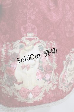 画像4: Enchantlic Enchantilly / Queen Cat〜トランプの国〜ジャンパースカート Free ボルドー H-25-07-17-006-LO-OP-NS-ZH