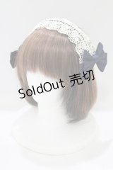 Mary Magdalene / セントクレアヘッドドレス  ネイビー H-25-07-17-070-CL-AC-NS-ZH