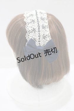 画像2: Mary Magdalene / セントクレアヘッドドレス  ネイビー H-25-07-17-070-CL-AC-NS-ZH
