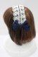 画像2: Mary Magdalene / セントクレアヘッドドレス  ネイビー H-25-07-17-070-CL-AC-NS-ZH (2)