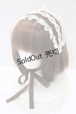 画像1: Innocent World / ローズクリップヘッドドレス  ショコラ H-25-07-17-073-IW-AC-NS-ZH